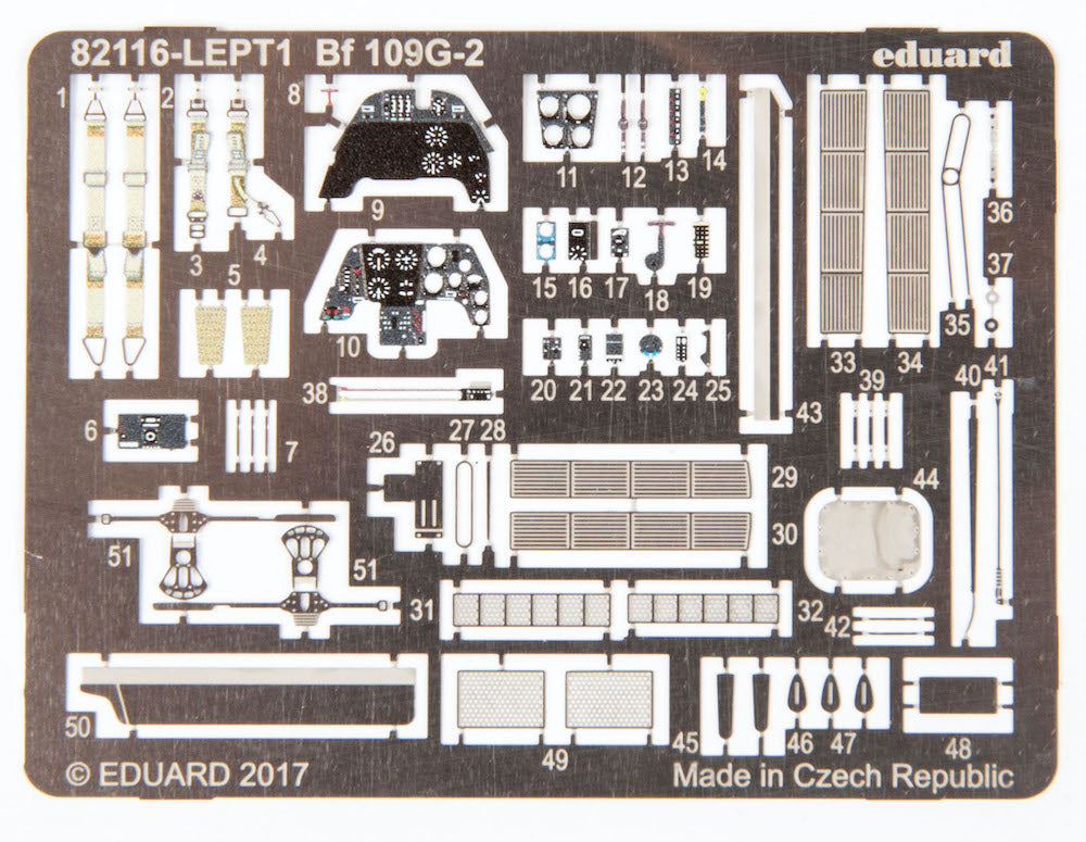 Eduard kits 82165 1:48 Messerschmitt Bf-109G-2 Profipack edition