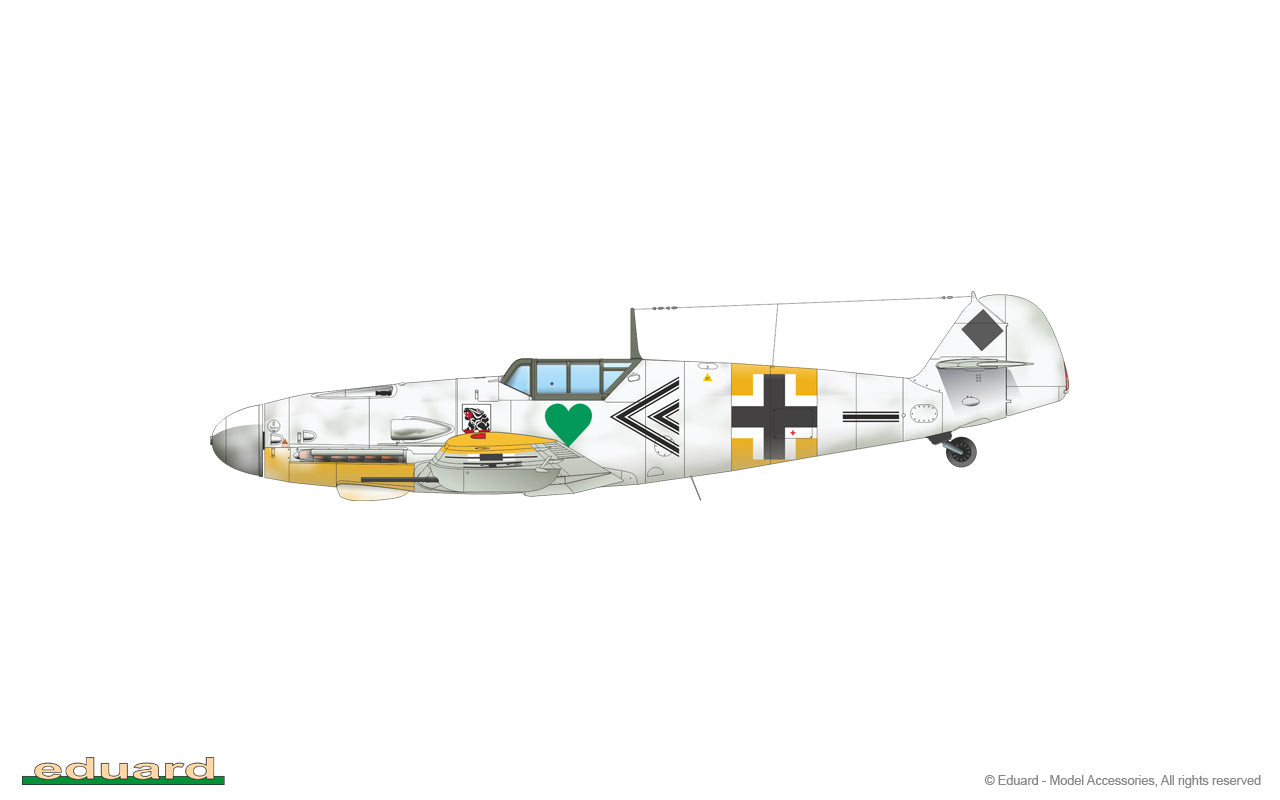 Eduard kits 82165 1:48 Messerschmitt Bf-109G-2 Profipack edition