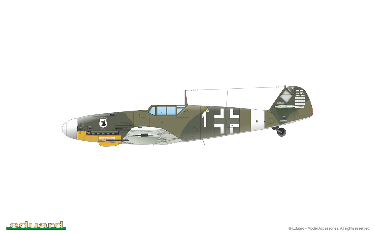 Eduard kits 82165 1:48 Messerschmitt Bf-109G-2 Profipack edition