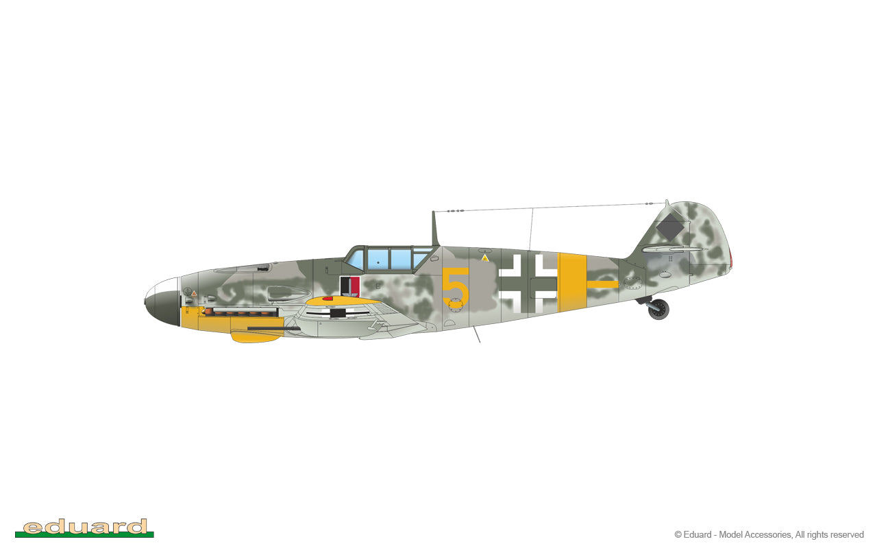 Eduard kits 82165 1:48 Messerschmitt Bf-109G-2 Profipack edition