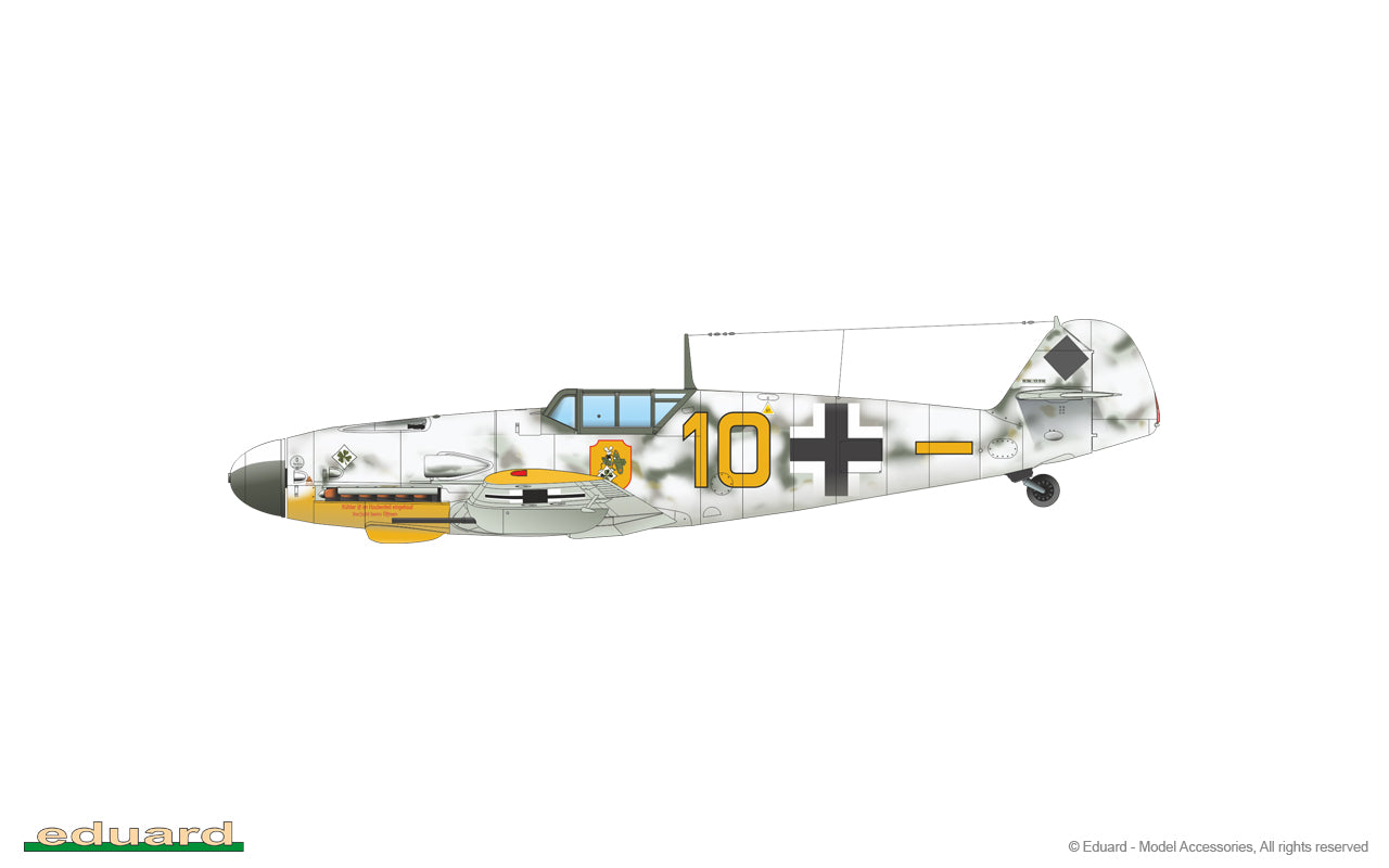 Eduard kits 82165 1:48 Messerschmitt Bf-109G-2 Profipack edition