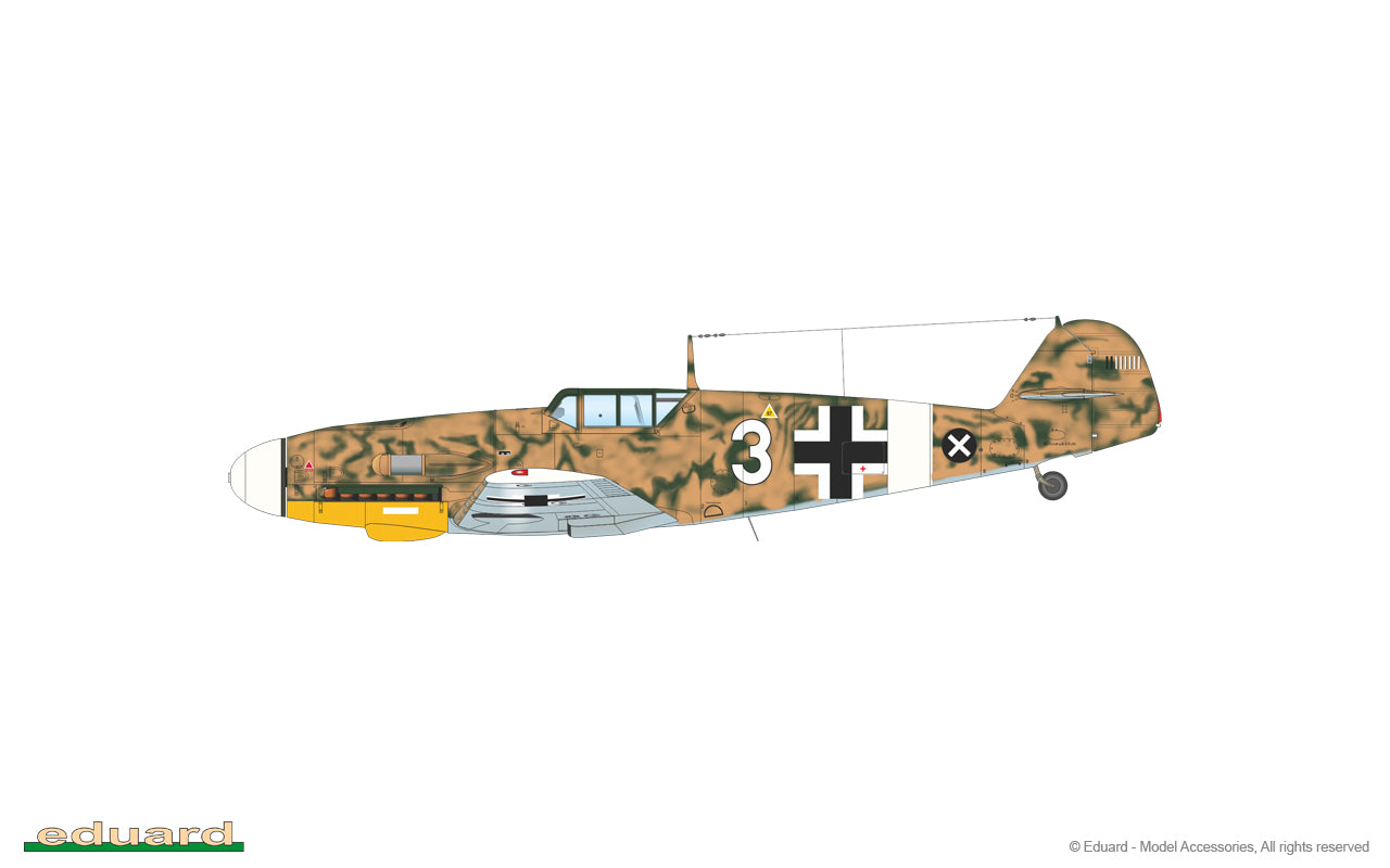 Eduard kits 82165 1:48 Messerschmitt Bf-109G-2 Profipack edition