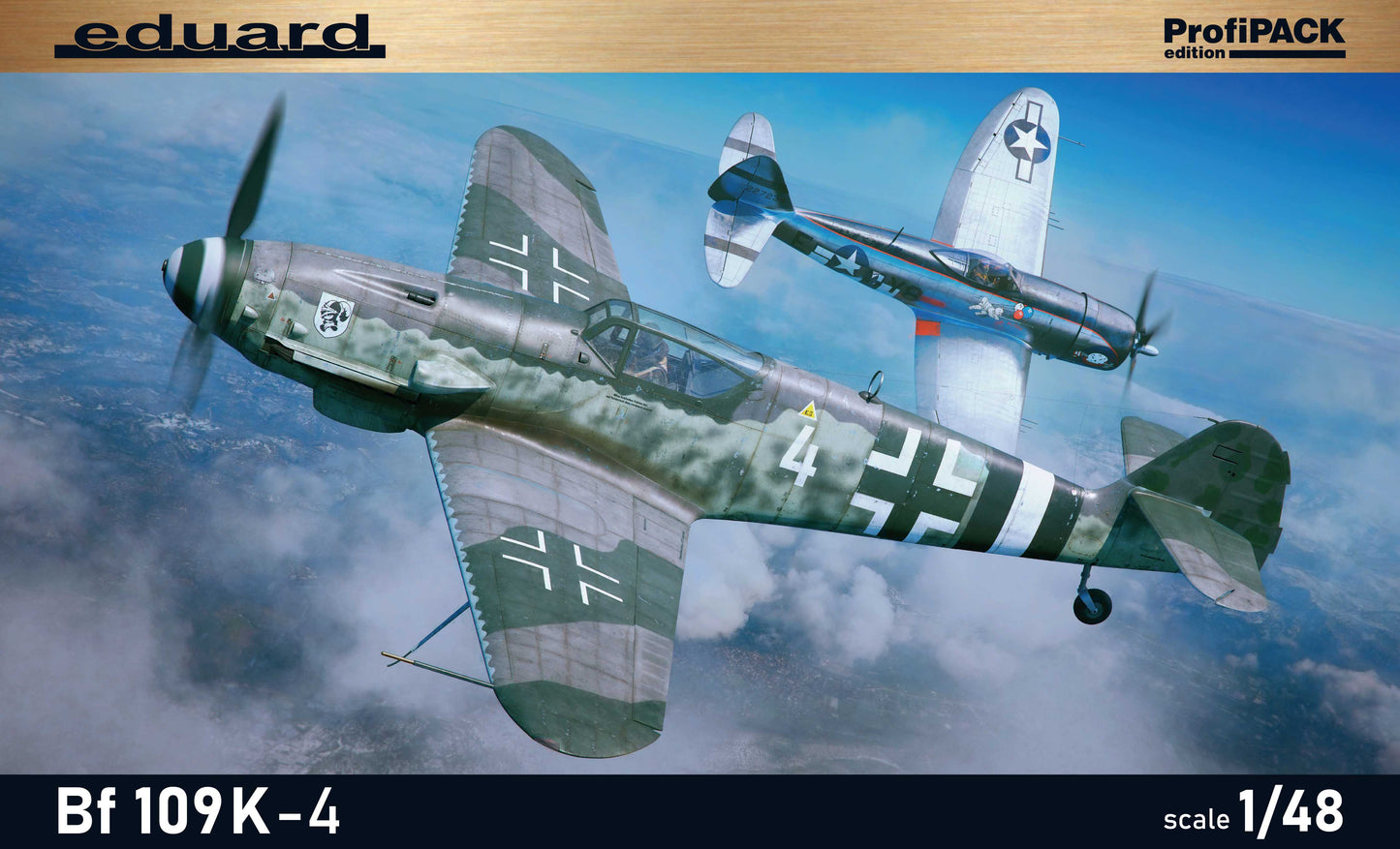 Eduard kits 82166 1:48 Messerschmitt Bf-109K-4  The ProfiPACK edition