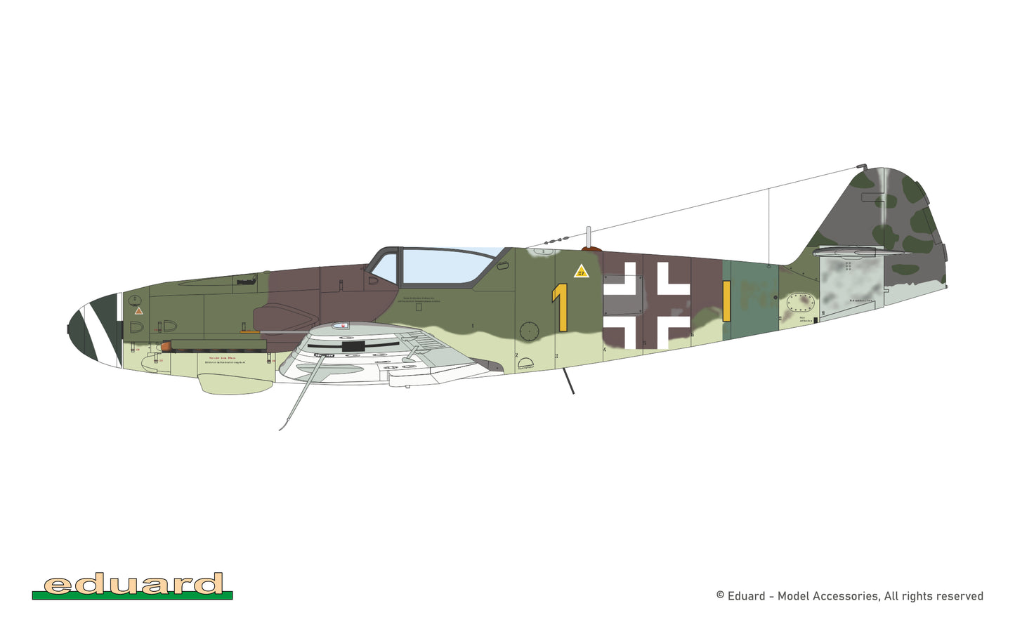 Eduard kits 82166 1:48 Messerschmitt Bf-109K-4  The ProfiPACK edition