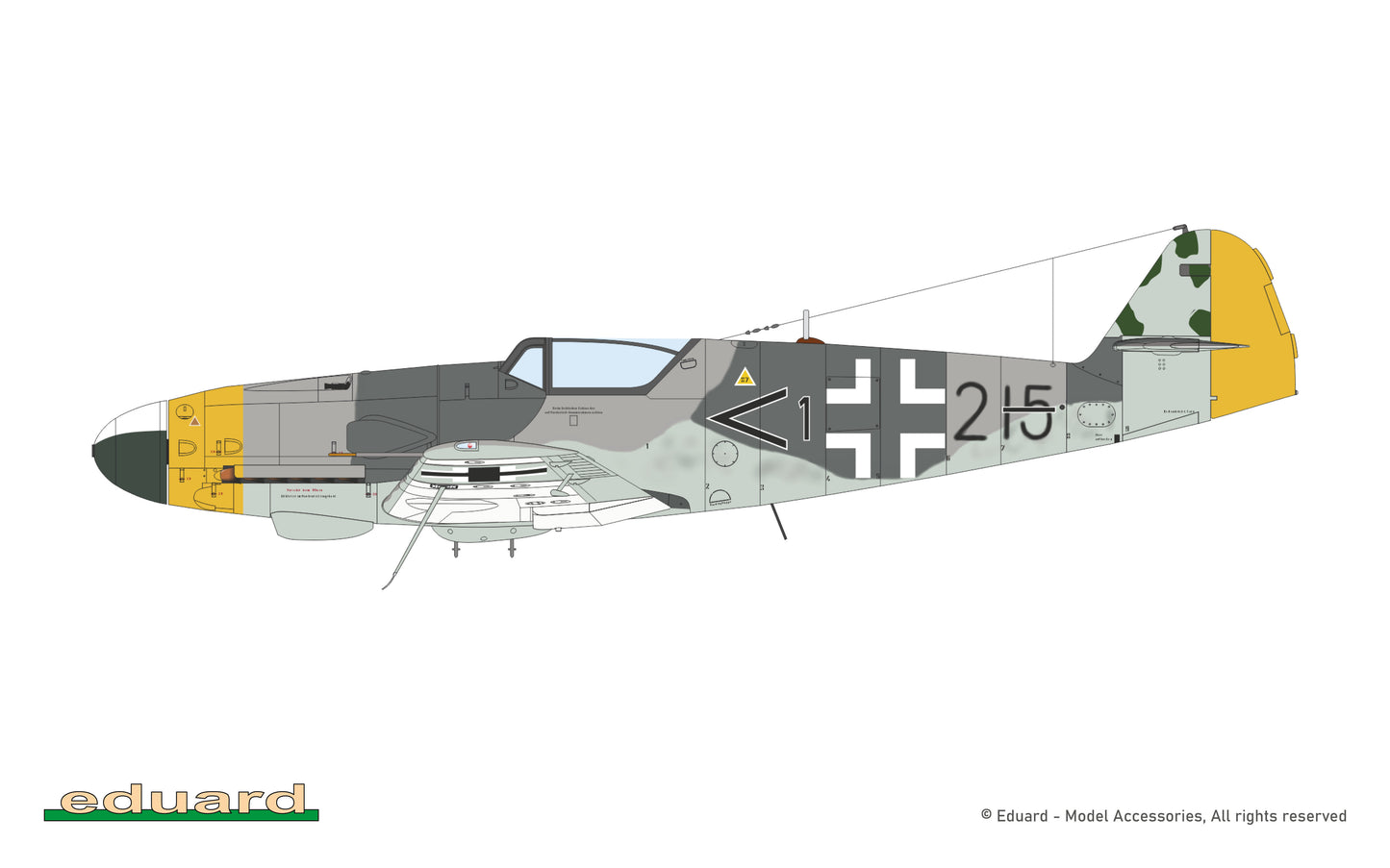 Eduard kits 82166 1:48 Messerschmitt Bf-109K-4  The ProfiPACK edition