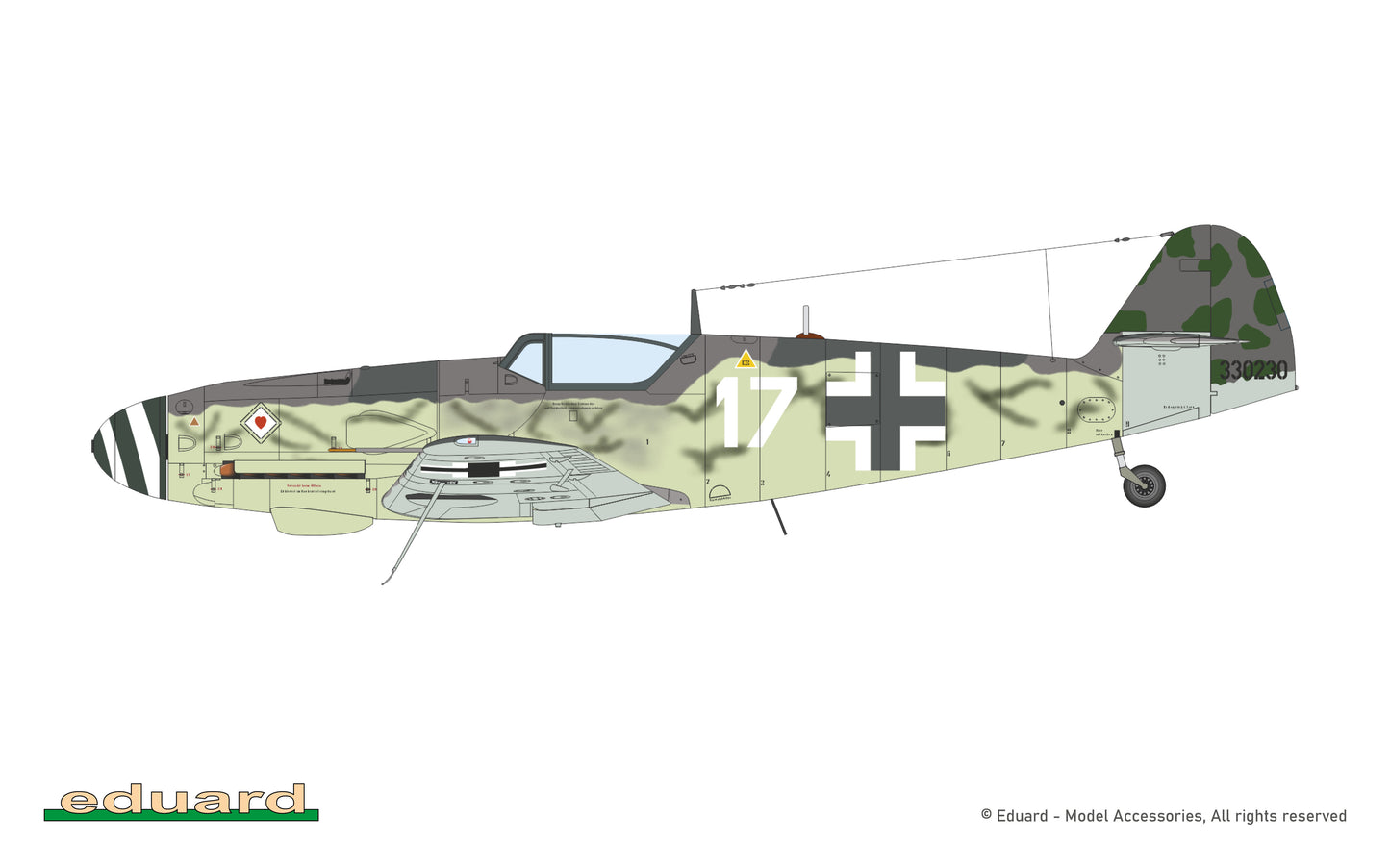 Eduard kits 82166 1:48 Messerschmitt Bf-109K-4  The ProfiPACK edition