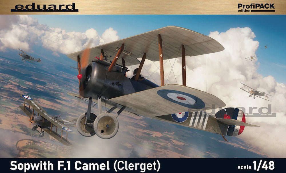 Eduard 82172 1:48 Sopwith F.1 Camel (Clerget) ProfiPACK Edition