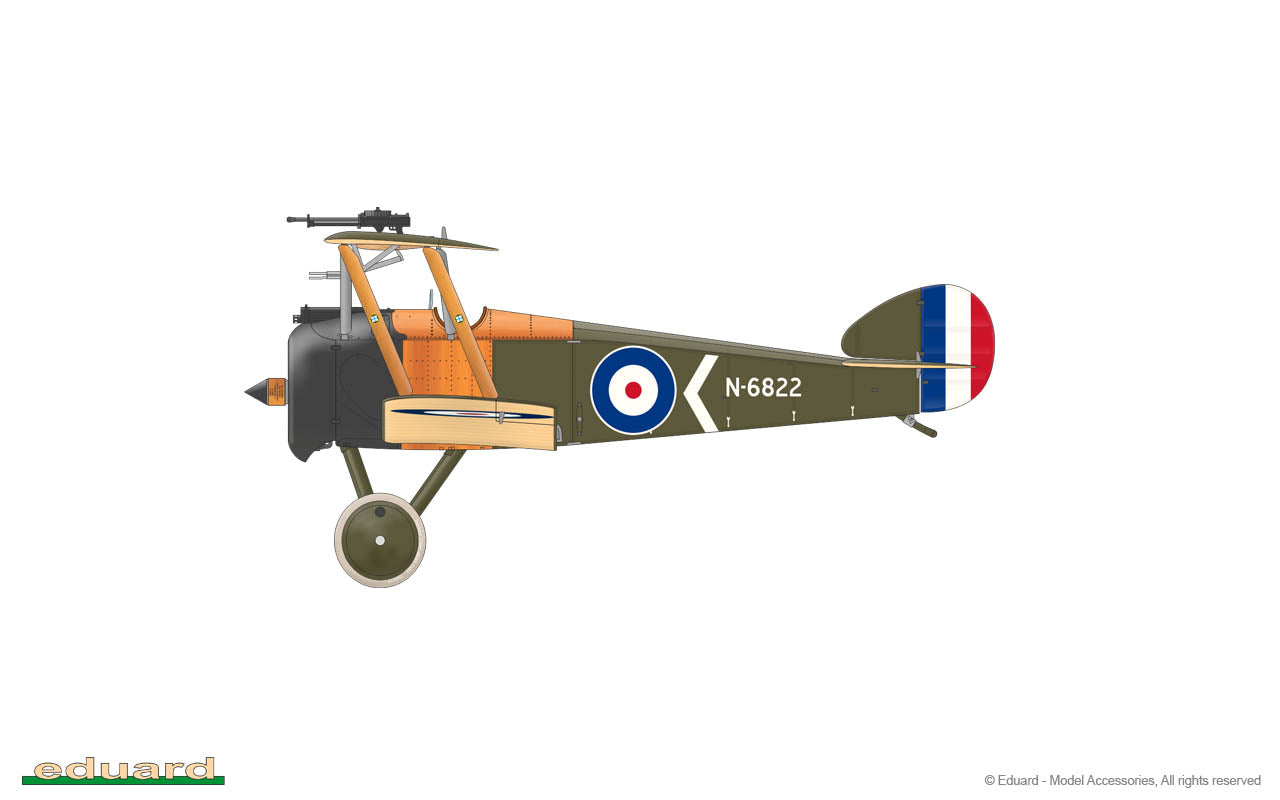 Eduard 82173 1:48 Sopwith 2F.1 Camel - ProfiPack edition