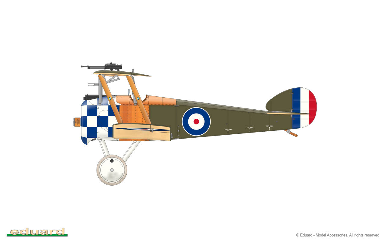 Eduard 82173 1:48 Sopwith 2F.1 Camel - ProfiPack edition