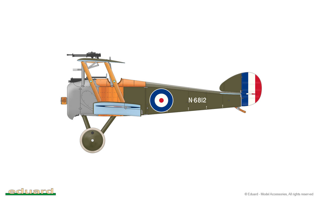 Eduard 82173 1:48 Sopwith 2F.1 Camel - ProfiPack edition