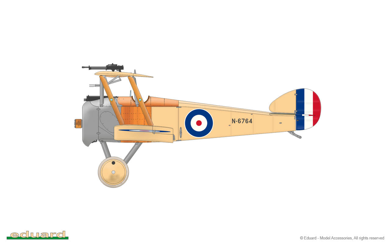 Eduard 82173 1:48 Sopwith 2F.1 Camel - ProfiPack edition