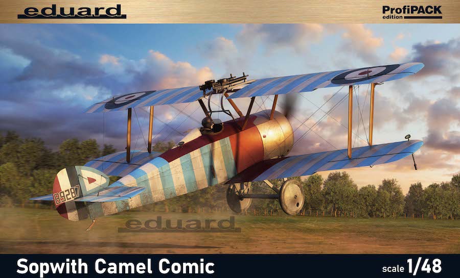 Eduard 82175 1:48 Sopwith Camel Comic ProfiPACK Edition