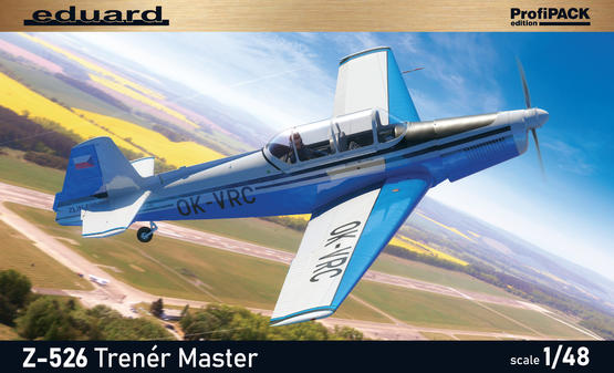 Eduard kits 82185 1:48 Zlin Z-526 TrenÃƒÂ©r Master ProfiPACK edition