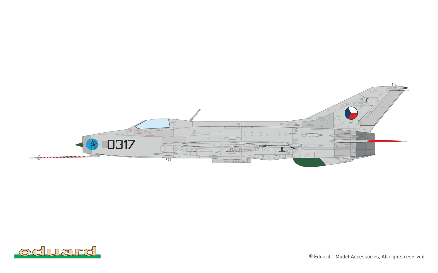 Eduard kits 82191 1:48 Mikoyan MiG-21F-13 1/48 The ProfiPACK edition