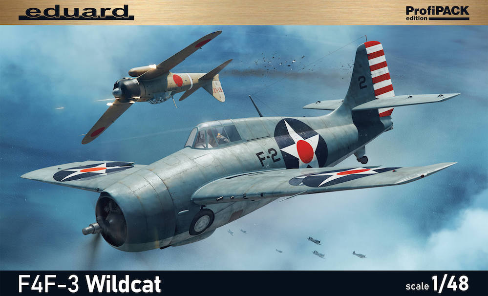 Eduard 82201 1:48 Grumman F4F-3 Wildcat New Tooling ProfiPACK Edition