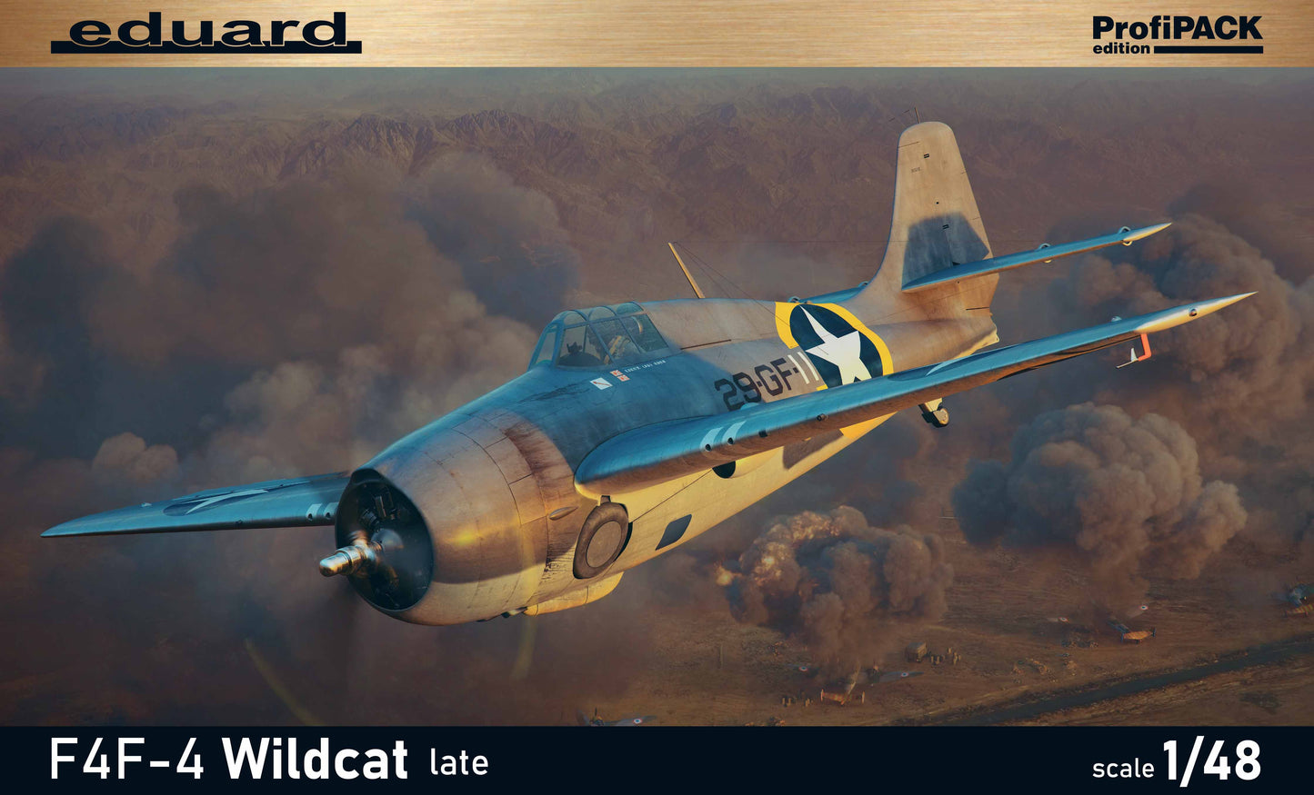 Eduard kits 82203 1:48 Grumman F4F-4 Wildcat late  ProfiPACK edition