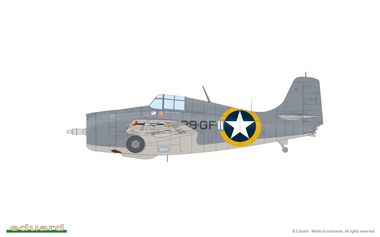 Eduard kits 82203 1:48 Grumman F4F-4 Wildcat late  ProfiPACK edition