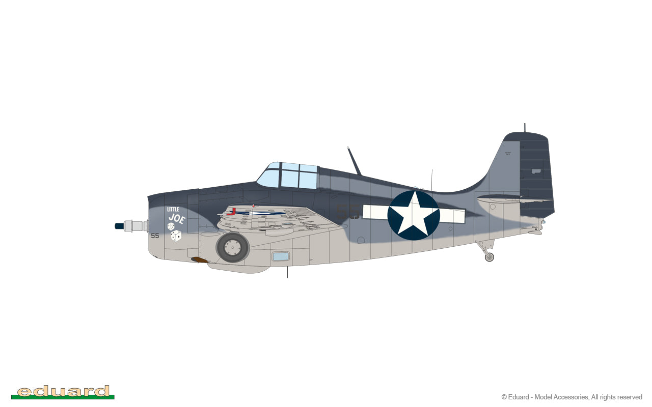 Eduard kits 82203 1:48 Grumman F4F-4 Wildcat late  ProfiPACK edition