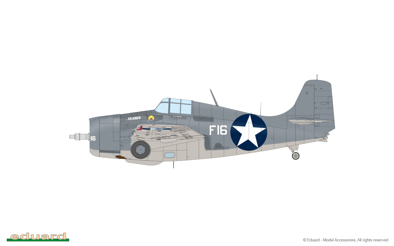 Eduard kits 82203 1:48 Grumman F4F-4 Wildcat late  ProfiPACK edition