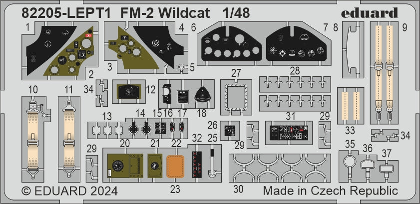 Eduard kits 82205 1:48 General-Motors FM-2 Wildcat ProfiPACK edition