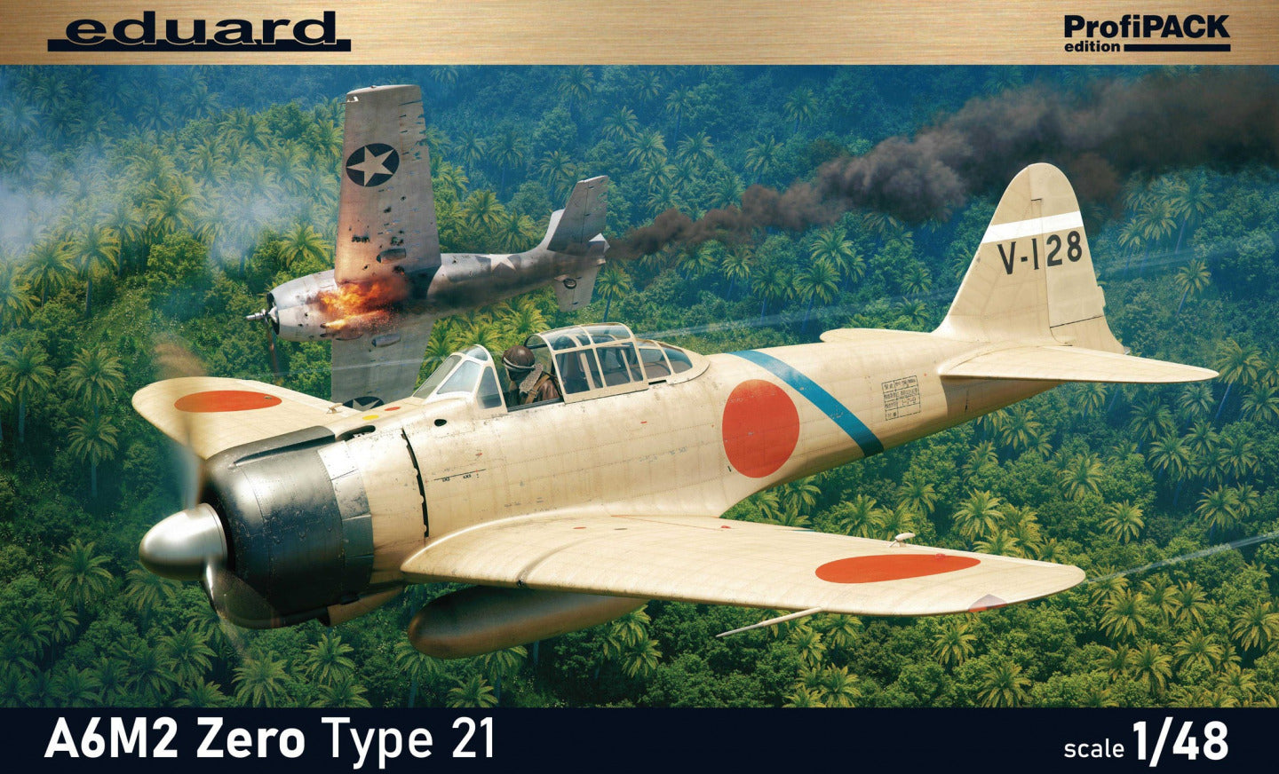 Eduard 82212 1:48 Mitsubishi A6M2 Zero Type 21 ProfiPACK Edition