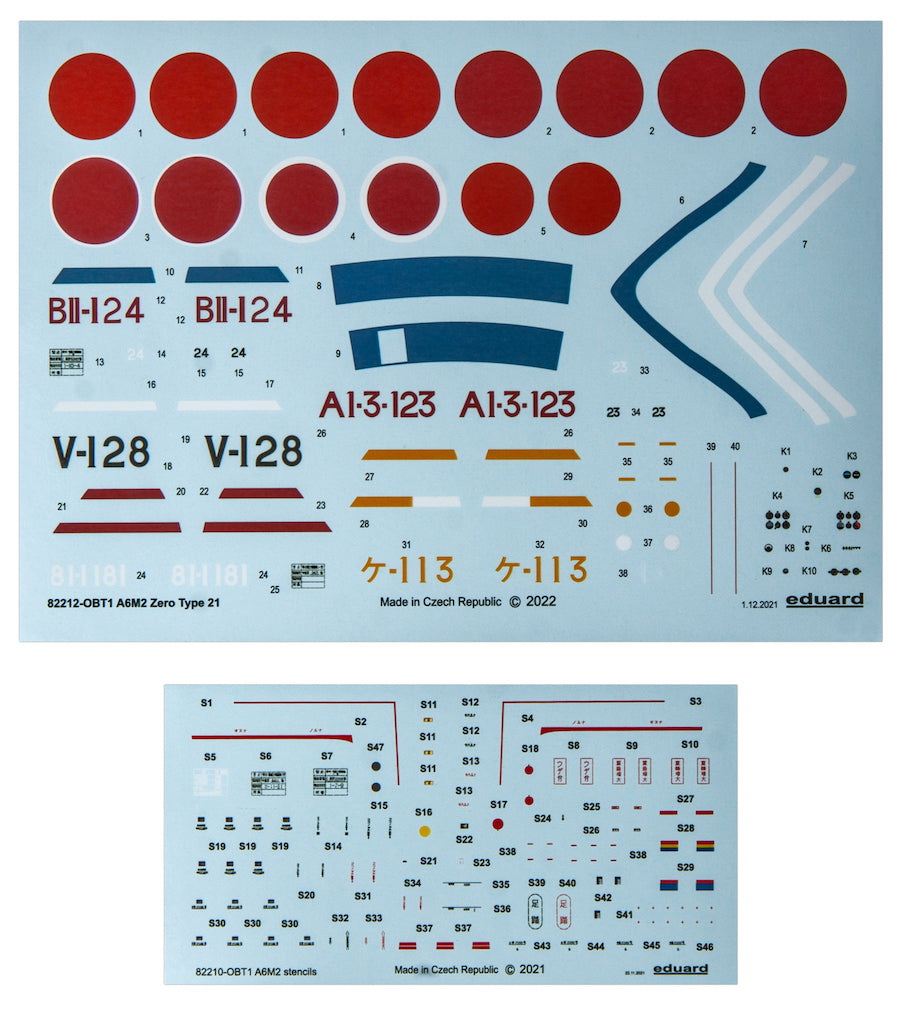 Eduard kits 82212 1:48 Mitsubishi A6M2 Zero Type 21 ProfiPACK edition