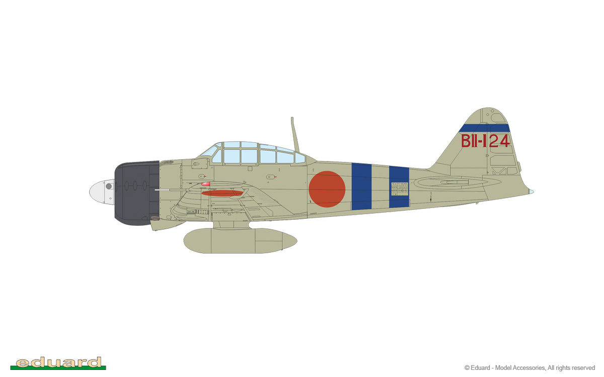 Eduard kits 82212 1:48 Mitsubishi A6M2 Zero Type 21 ProfiPACK edition