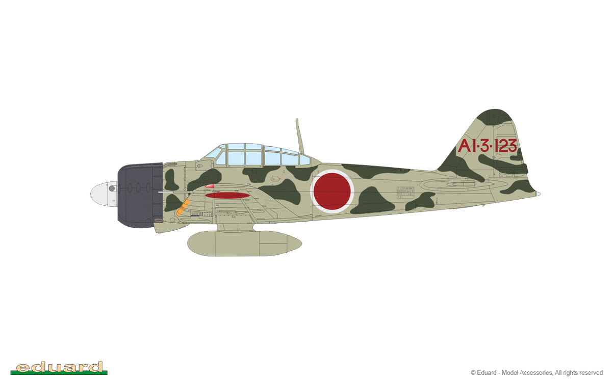 Eduard kits 82212 1:48 Mitsubishi A6M2 Zero Type 21 ProfiPACK edition