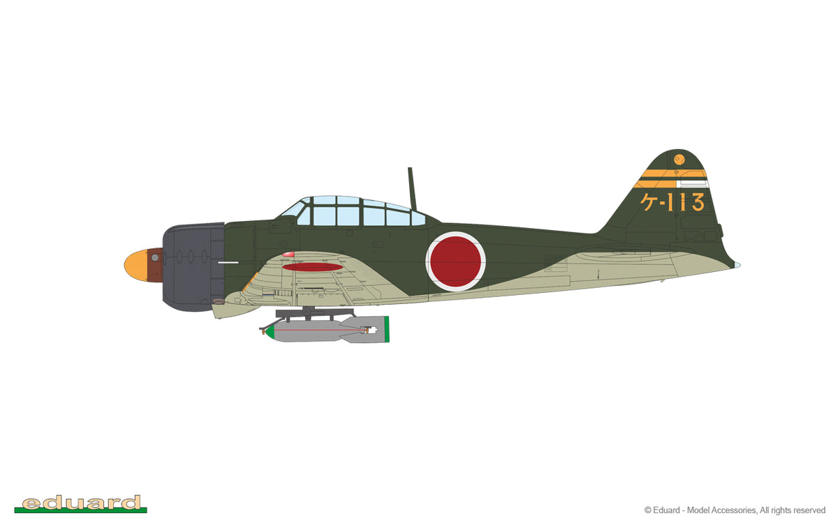 Eduard kits 82212 1:48 Mitsubishi A6M2 Zero Type 21 ProfiPACK edition
