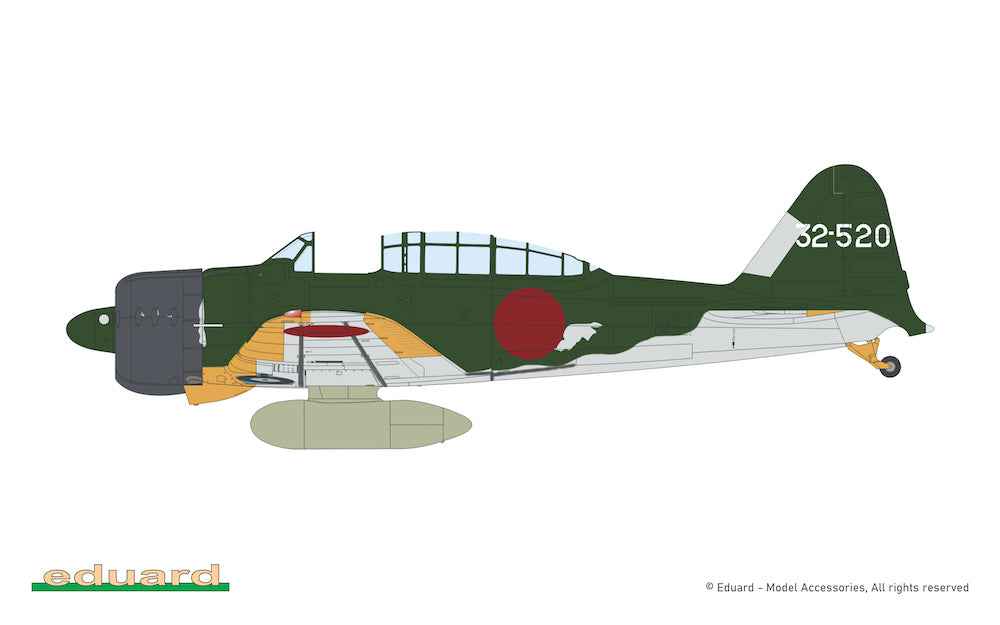 Eduard kits 82218 1:48 Mitsubishi A6M2-K The ProfiPACK edition