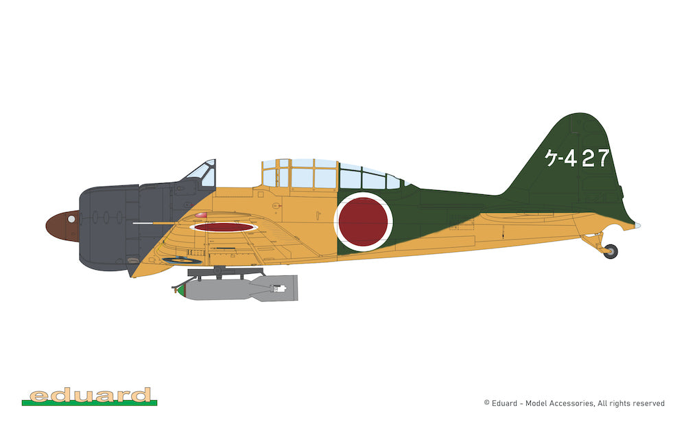 Eduard kits 82218 1:48 Mitsubishi A6M2-K The ProfiPACK edition
