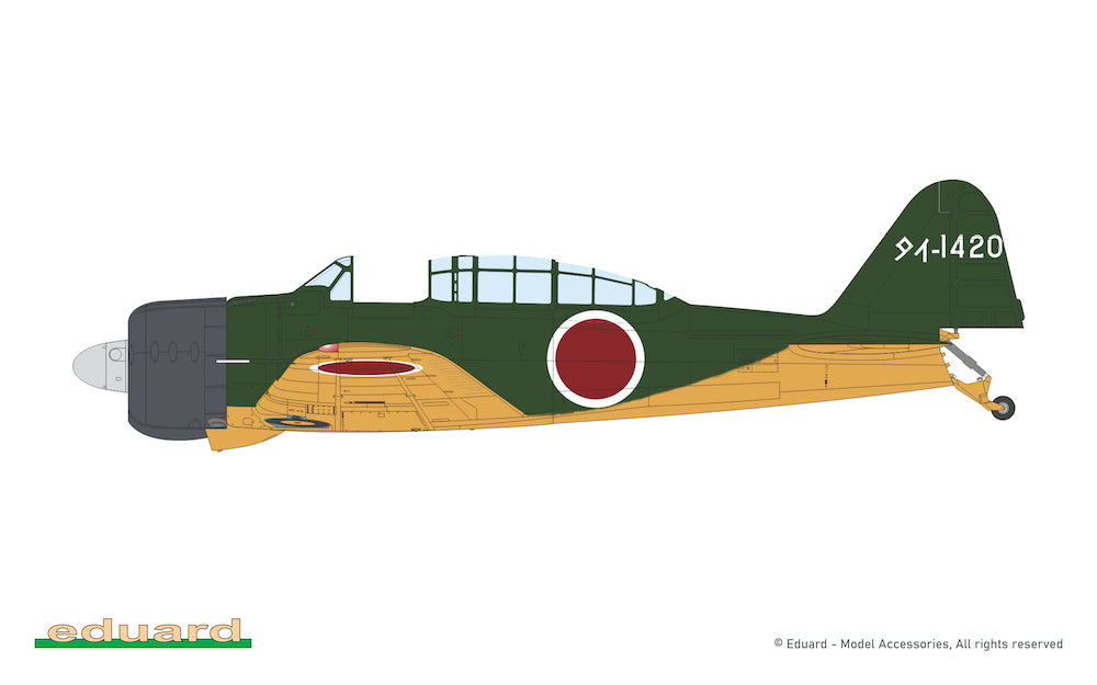 Eduard kits 82218 1:48 Mitsubishi A6M2-K The ProfiPACK edition