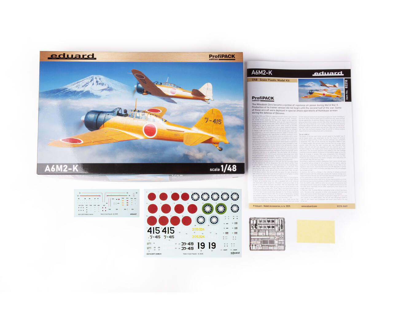 Eduard kits 82218 1:48 Mitsubishi A6M2-K The ProfiPACK edition