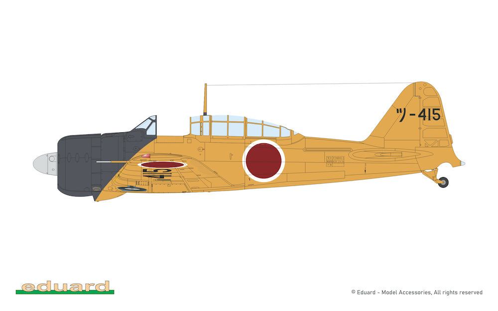 Eduard kits 82218 1:48 Mitsubishi A6M2-K The ProfiPACK edition