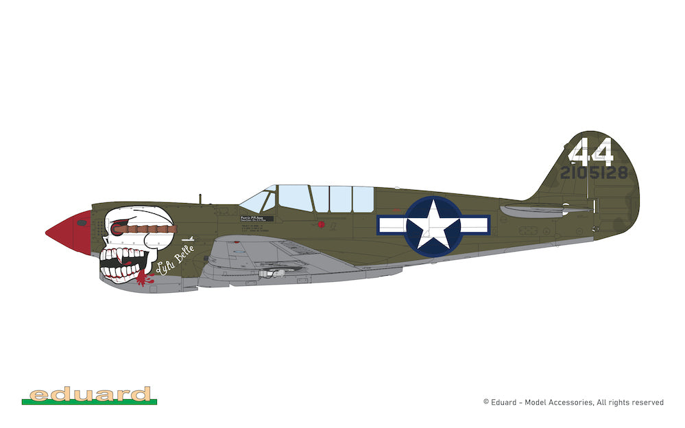 Eduard kits 82242 1:48 Curtiss P-40N Warhawk The ProfiPACK edition