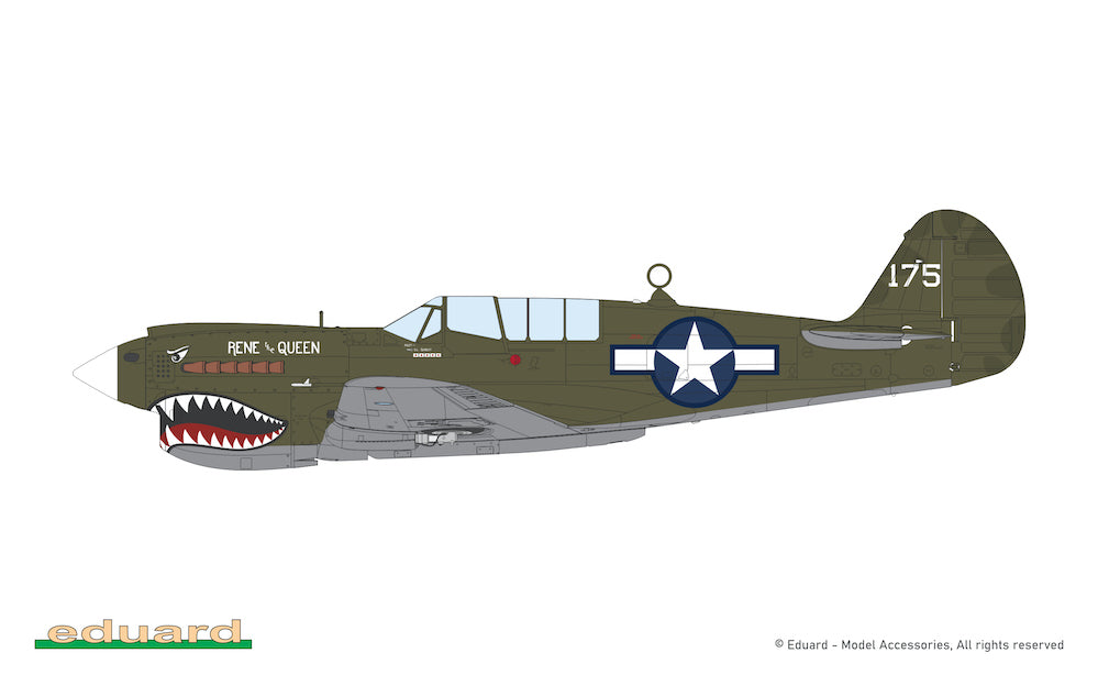Eduard kits 82242 1:48 Curtiss P-40N Warhawk The ProfiPACK edition