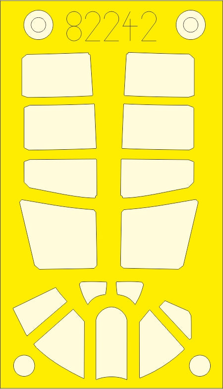 Eduard kits 82242 1:48 Curtiss P-40N Warhawk The ProfiPACK edition