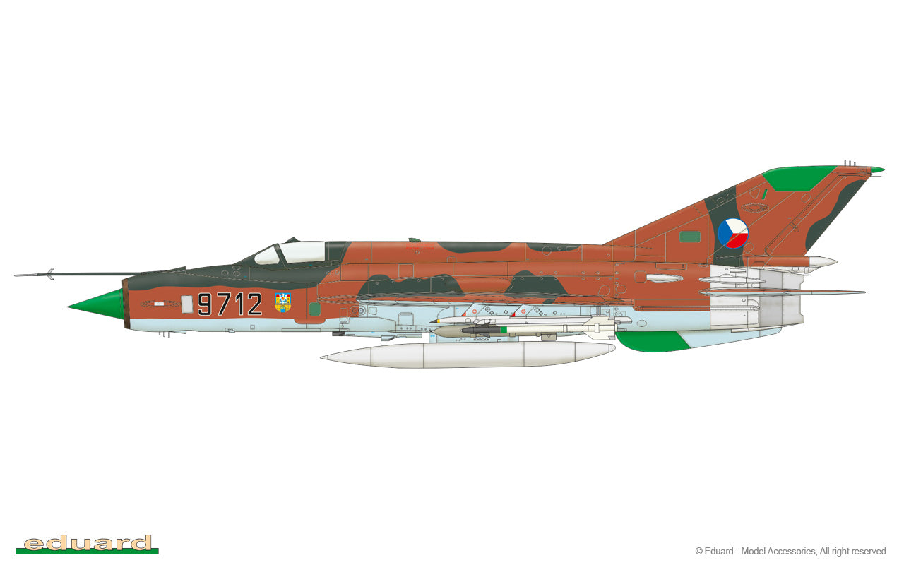 Eduard kits 8231 1:48 Mikoyan MiG-21MF ProfiPACK edition