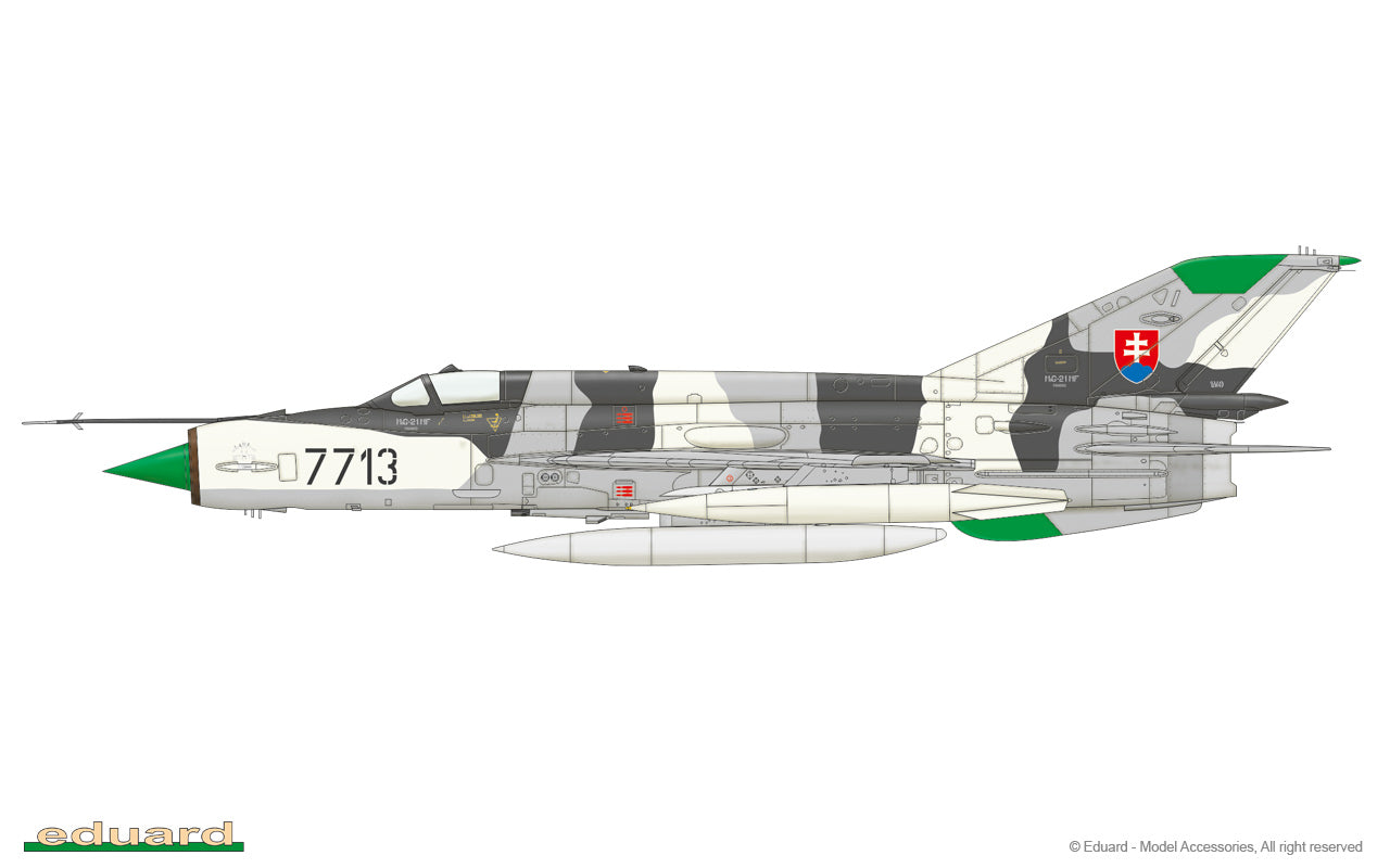 Eduard kits 8231 1:48 Mikoyan MiG-21MF ProfiPACK edition