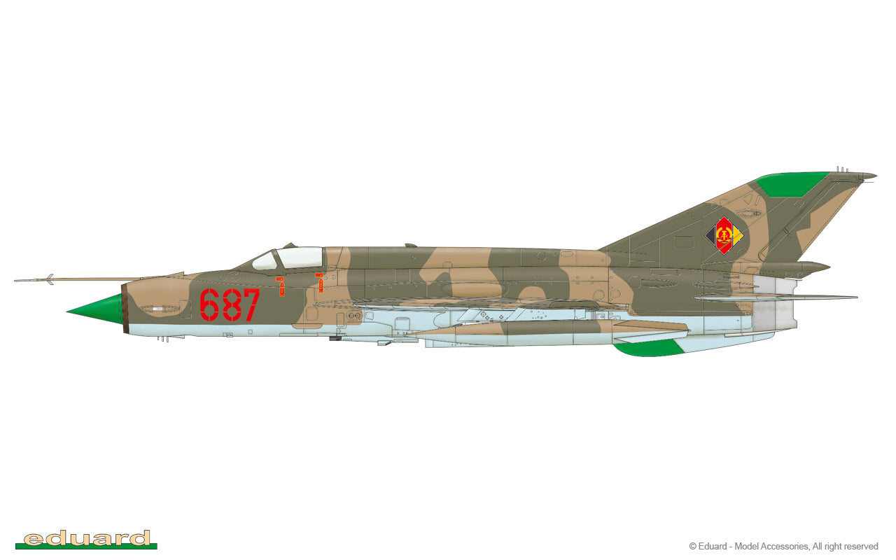 Eduard kits 8231 1:48 Mikoyan MiG-21MF ProfiPACK edition
