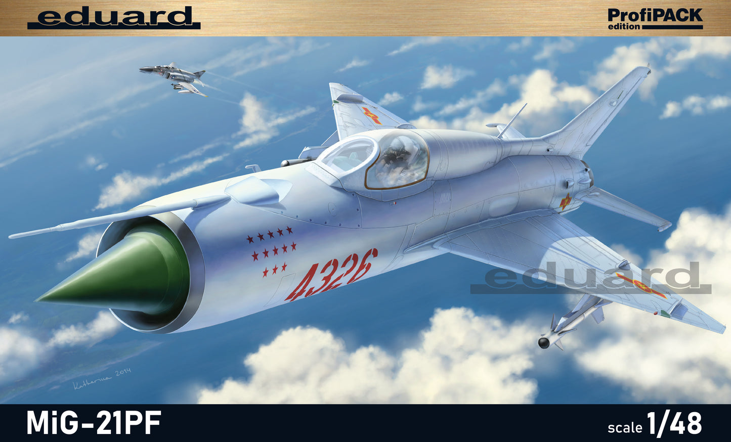 Eduard kits 8236 1:48 Mikoyan MiG-21PF Profipack