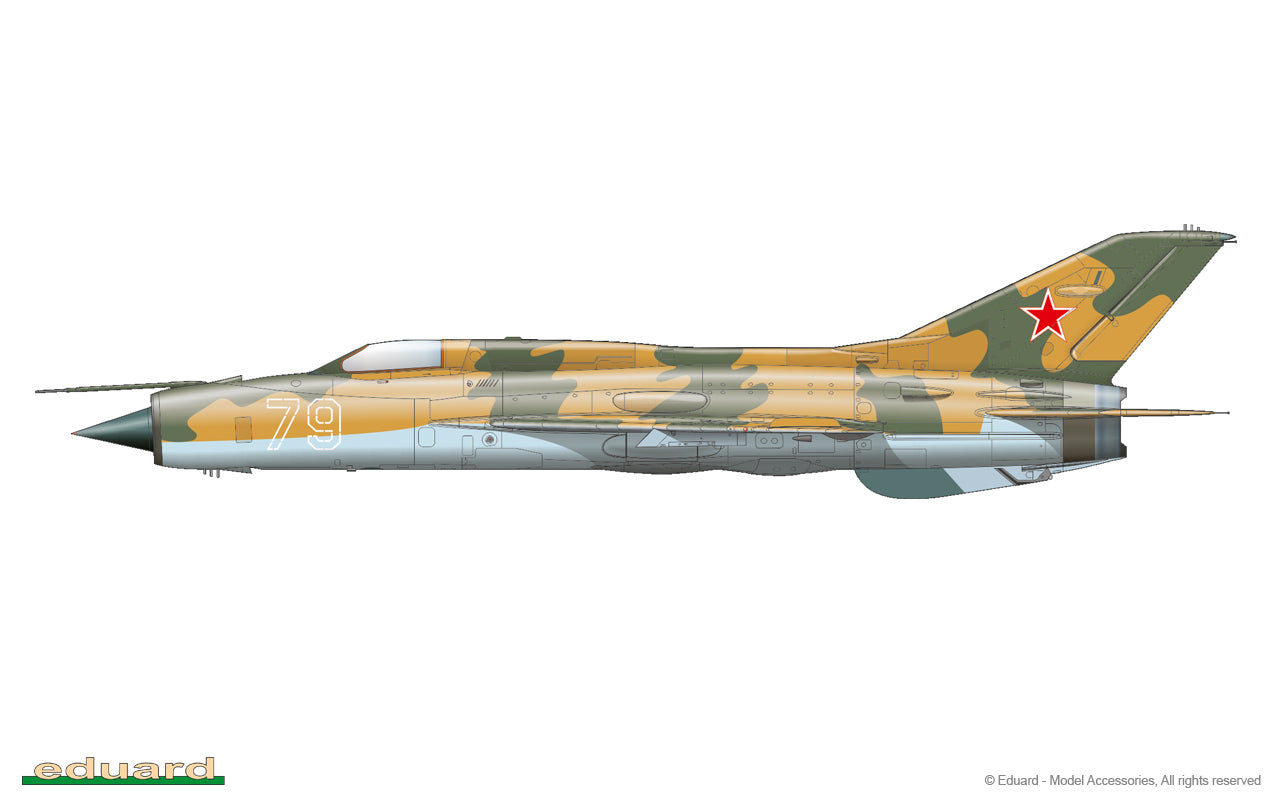Eduard kits 8236 1:48 Mikoyan MiG-21PF Profipack