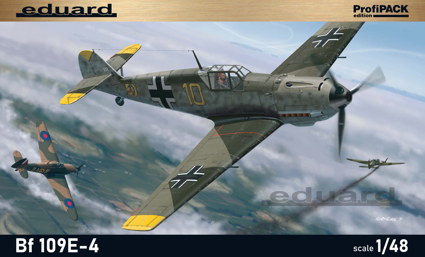 Eduard 8263 1:48 Messerschmitt Bf-109E-4 ProfiPACK Edition