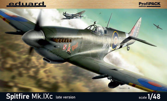 Eduard kits 8281 1:48 Supermarine Spitfire Mk.IXc late version ProfiPACK edition