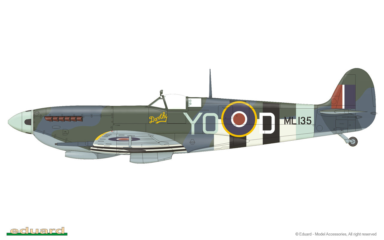 Eduard kits 8281 1:48 Supermarine Spitfire Mk.IXc late version ProfiPACK edition