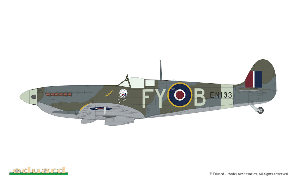 Eduard kits 8282 1:48 Supermarine Spitfire Mk.IXc early version The ProfiPACK edition