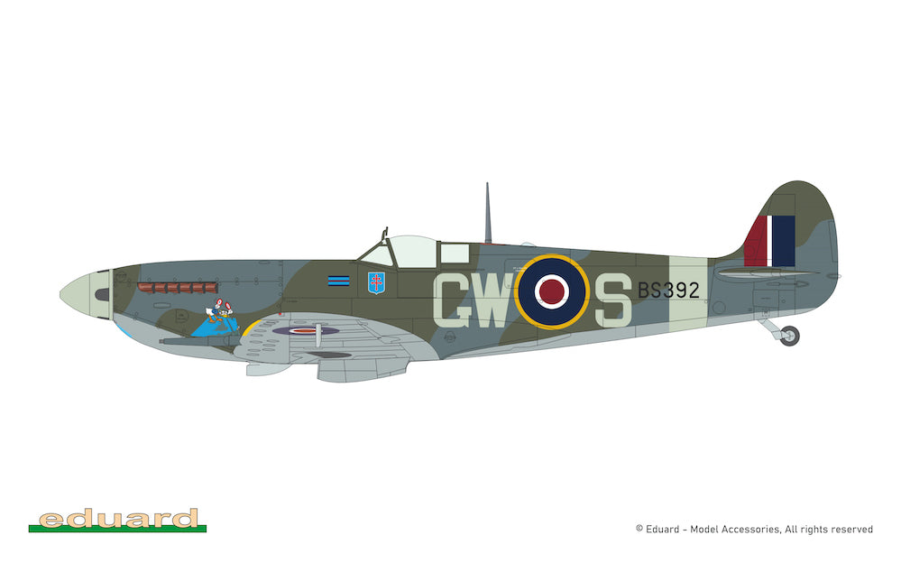 Eduard kits 8282 1:48 Supermarine Spitfire Mk.IXc early version The ProfiPACK edition