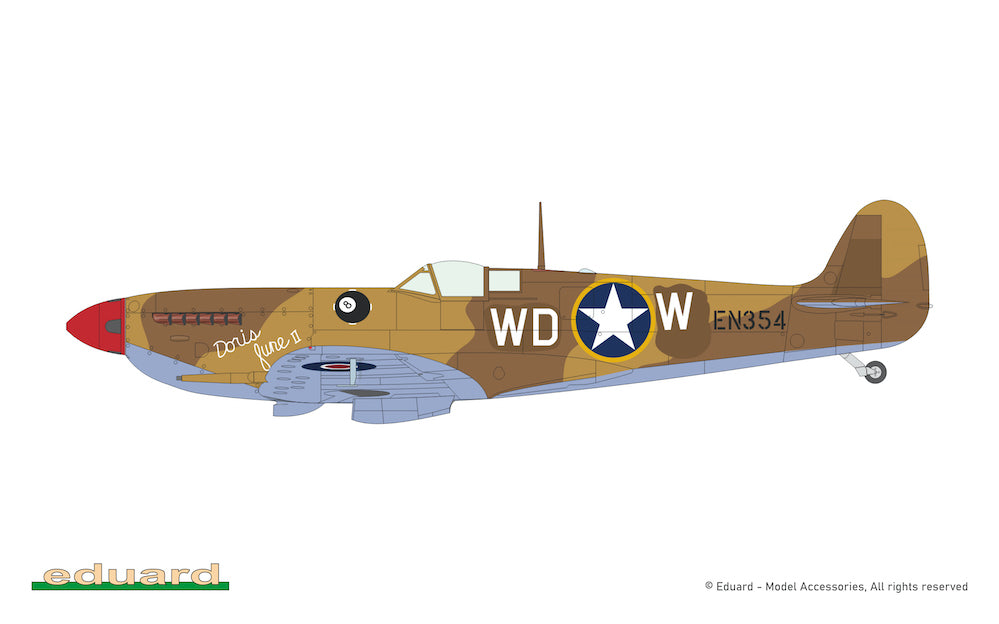 Eduard kits 8282 1:48 Supermarine Spitfire Mk.IXc early version The ProfiPACK edition