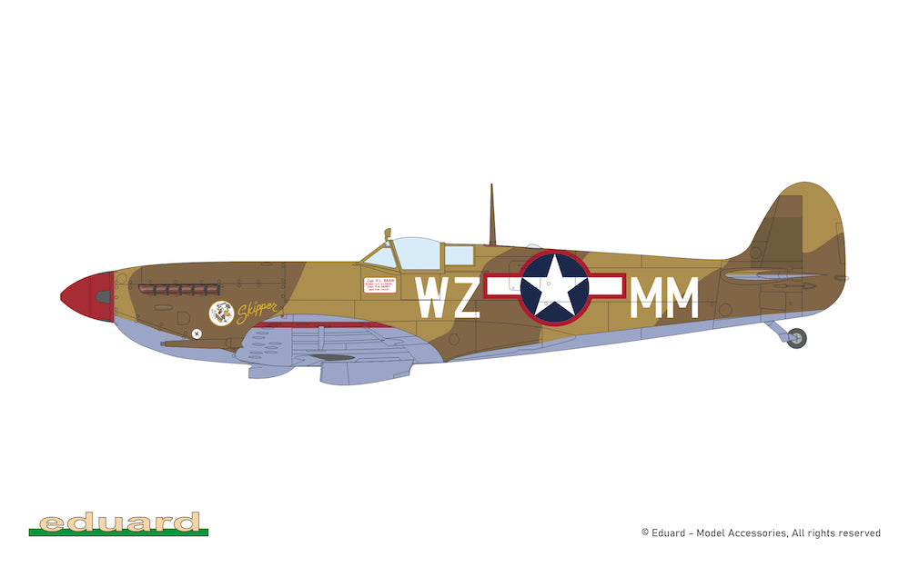 Eduard kits 8282 1:48 Supermarine Spitfire Mk.IXc early version The ProfiPACK edition