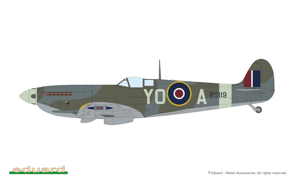 Eduard kits 8282 1:48 Supermarine Spitfire Mk.IXc early version The ProfiPACK edition